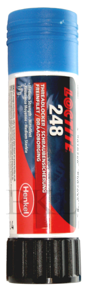 Loctite 248 Medium Strength Threadlocking Adhesive Stick 9g