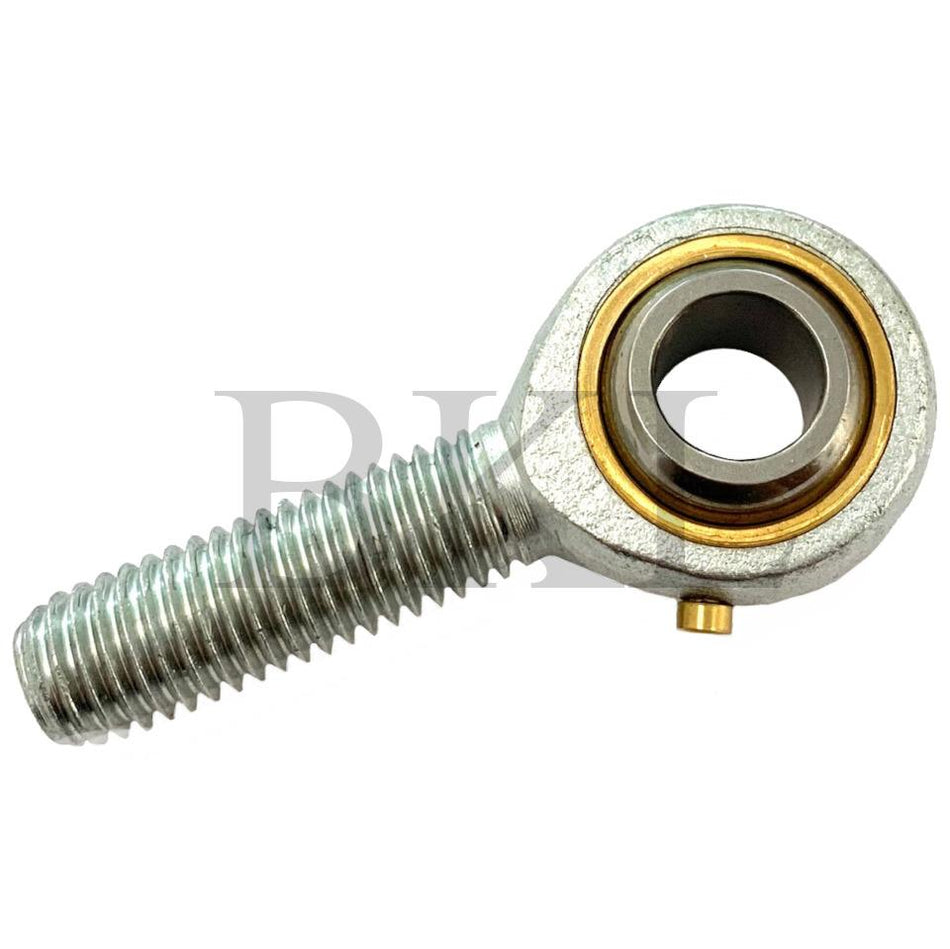 MB-M06 Dunlop Right Hand Metric Steel / Bronze Male Rod End M6x1.00 Thread 6mm Bore