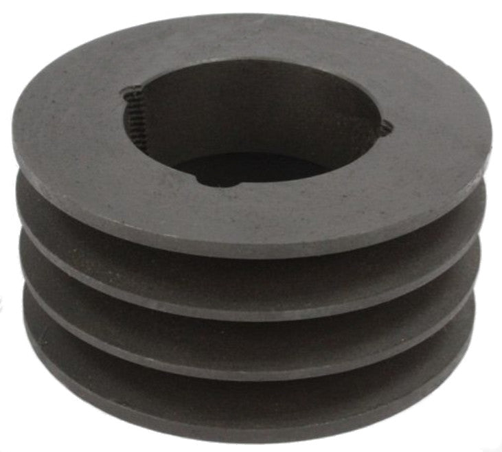 SPA075-3  75mm Pitch Diameter 2 Groove Tapered Bush V Pulley