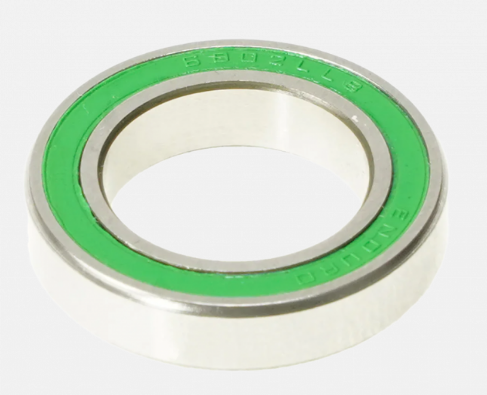 S6802-2RS Enduro Stainless Steel ABEC 3 Bottom Bracket Bearings 15mm x 24mm x 5mm