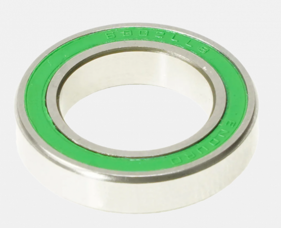 S6802-2RS Enduro Stainless Steel ABEC 3 Bottom Bracket Bearings 15mm x 24mm x 5mm