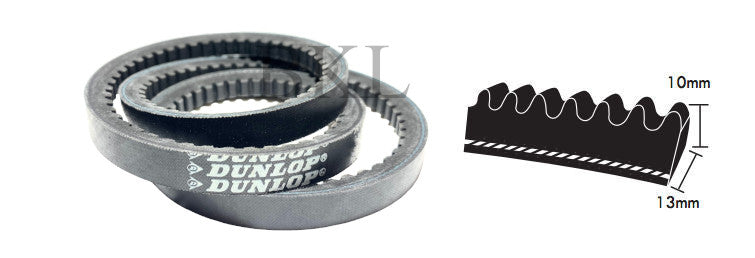 XPA1007 Dunlop Cogged Wedge Belt