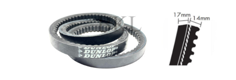 XPB1000 Dunlop Cogged Wedge Belt