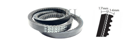 XPB1180 Dunlop Cogged Wedge Belt