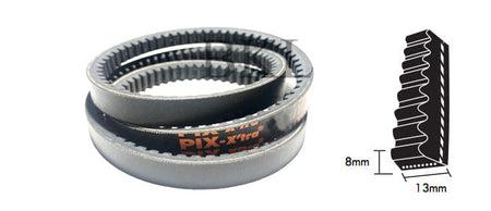 AX27.5 PIX Cogged V Belt