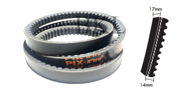 XPB1250 PIX Cogged Wedge Belt