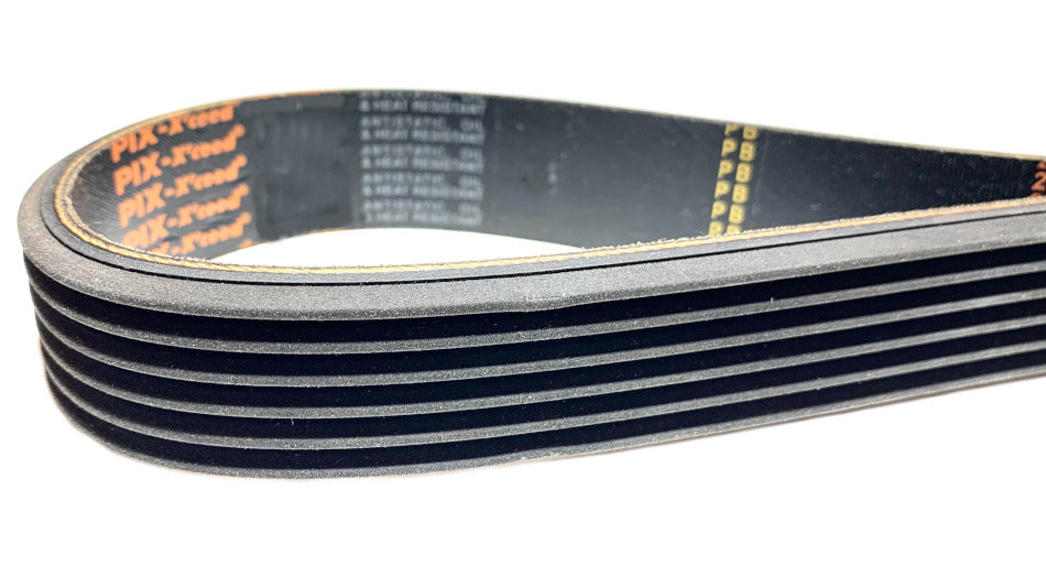 PH0711/8 PIX H Section Multi Ribbed Poly V Belt 711mm/27.99 inch Long 8 Ribs