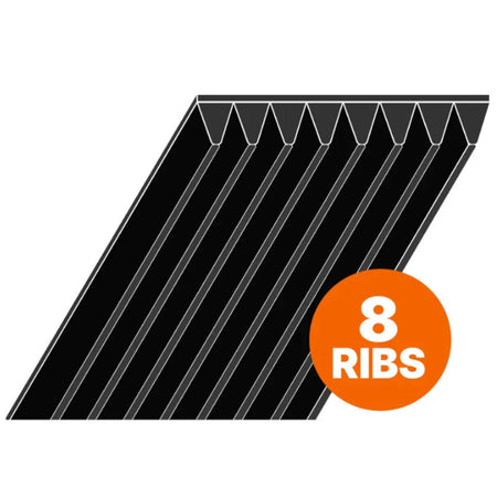 PK1688/664K PIX K Section Poly V Belt 8 Ribs