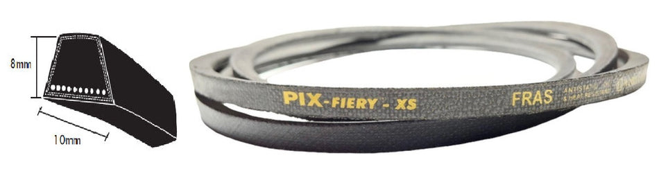 SPZ1037 FRAS PIX SPZ Section Fire Resistant V Belt