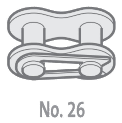 Renold Blue 06B-1 No26 BS Simplex Connecting Link 3/8 Inch Pitch