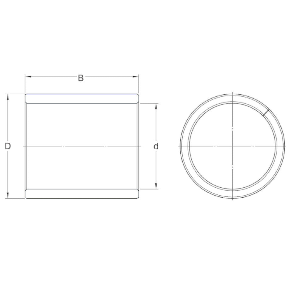 MB85100BU Dunlop Split Bush Bearing 85x90x100mm