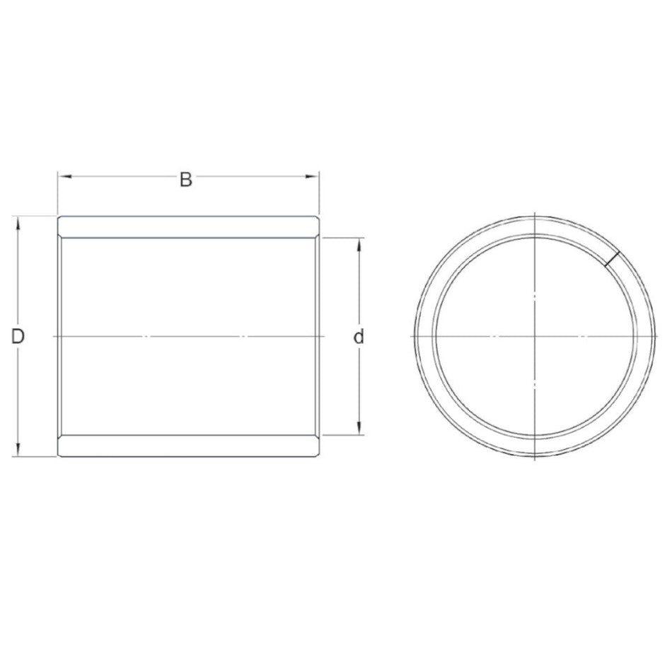 MB10560BU Dunlop Split Bush Bearing 105x110x60mm