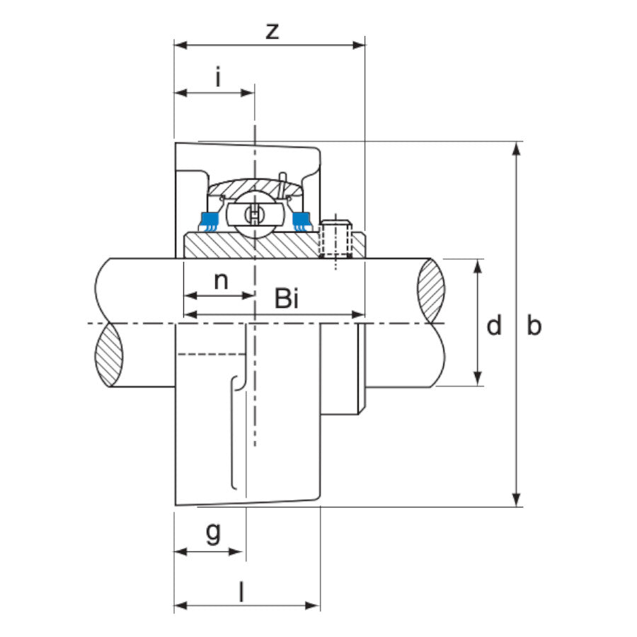 UCFL204 Challenge Triple Sealed 2 Bolt Flange Bearing 20mm Shaft