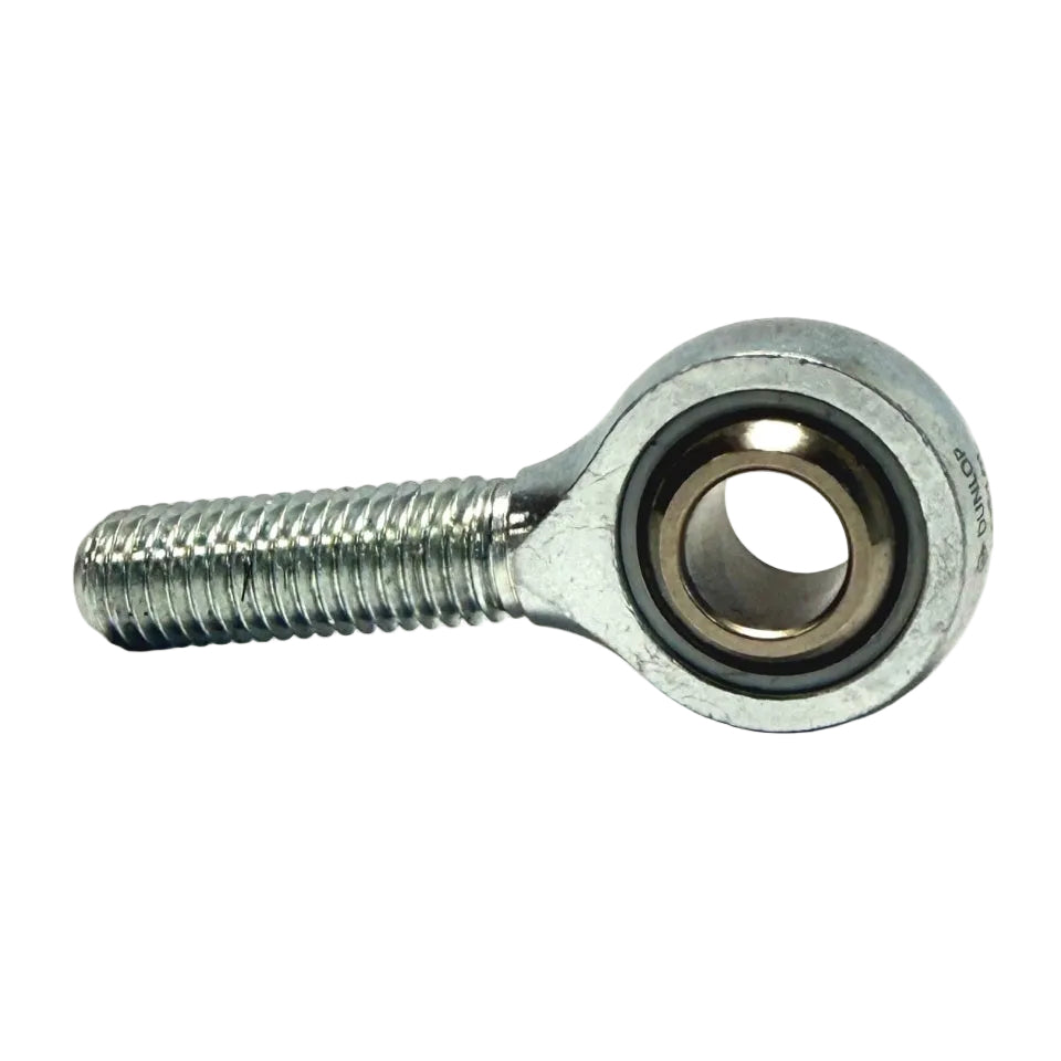 MP-M20SS Dunlop Right Hand Metric Stainless Steel / Nylon Male Rod End M20x2.50 Thread 20mm Bore