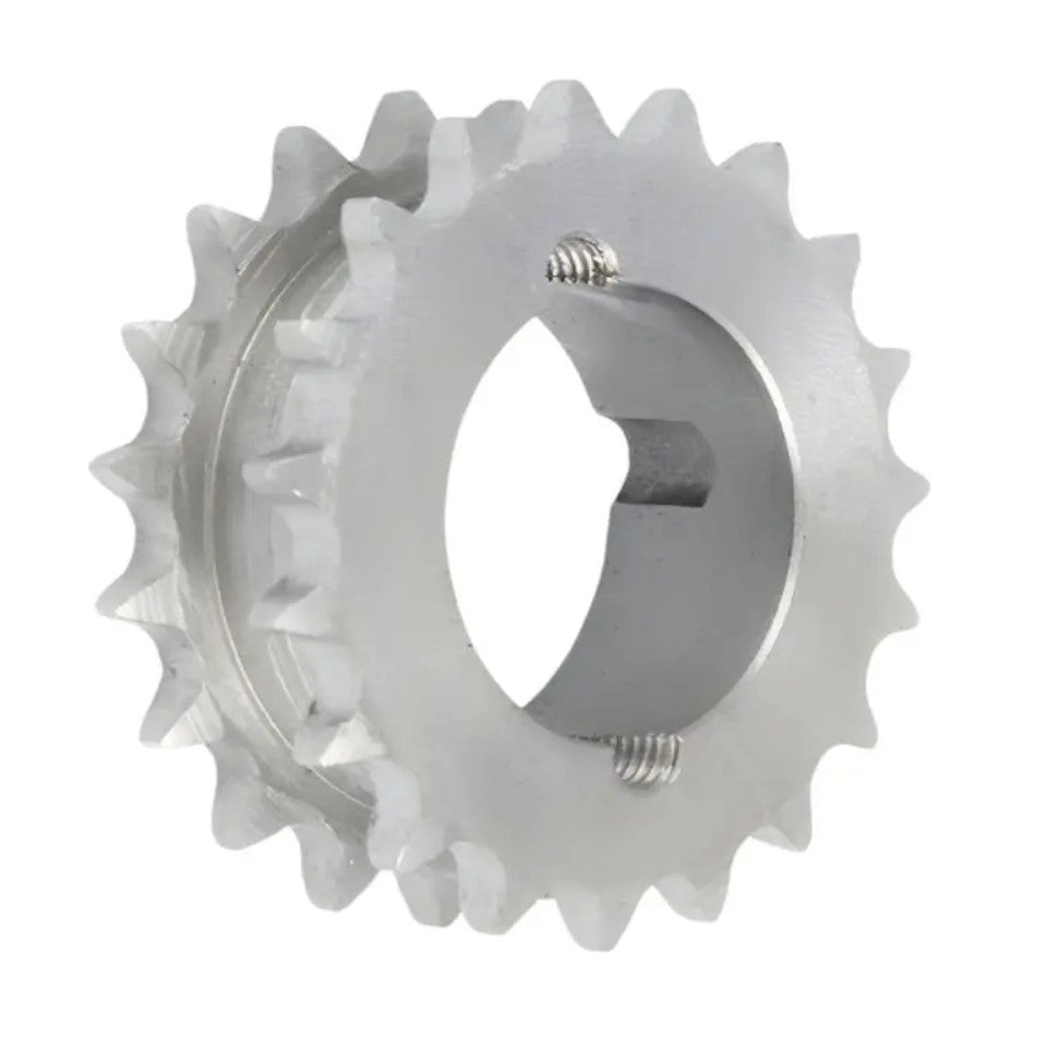 45 Tooth 10B Duplex Taper Sprocket to suit 5/8 Inch Pitch Chain