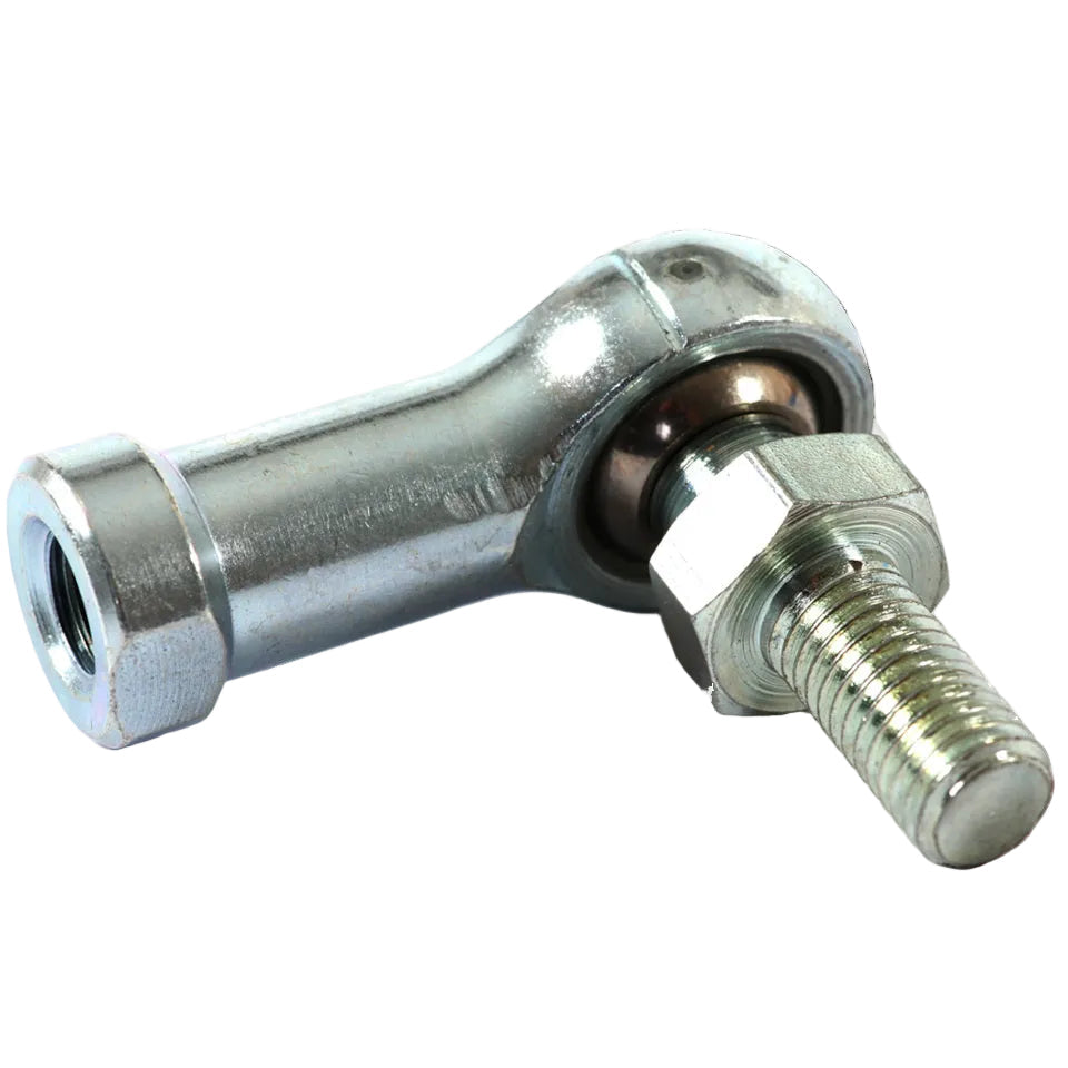 FPL-M06S Dunlop Left Hand Metric Steel-Nylon Female Rod End with Stud M6x1.00 Thread