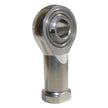 FS-M25-SS Dunlop Right Hand Metric Stainless Steel / PTFE Lined Female Rod End M24x2 Thread, 25mm Bore