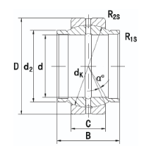 Dunlop Spherical Plain Bearing Steel/PTFE