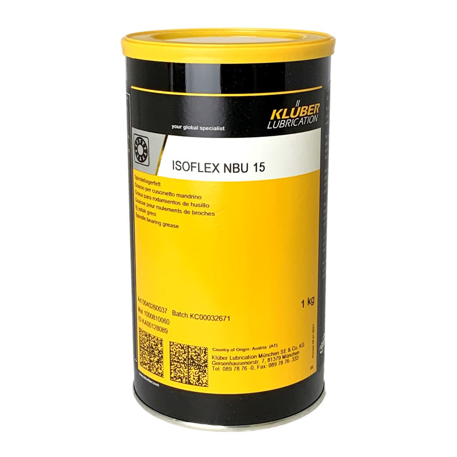 Kluber Isoflex NBU15 Spindle Bearing Grease 1kg