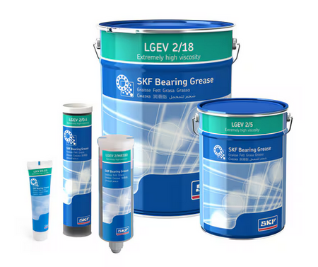 SKF LGEV2 Extremely High Viscosity Bearing Grease with Solid Lubricants 35g