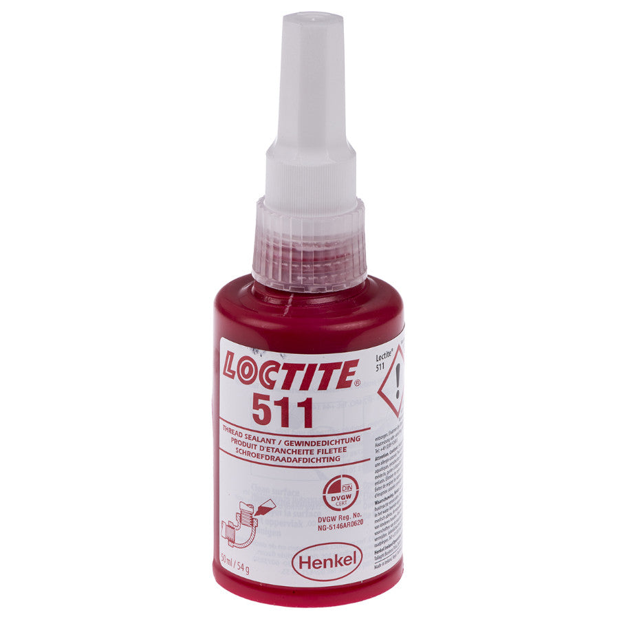 Loctite 511 White to Off-White, General Purpose, Low Strength, Thixotropic Methacrylate Thread Sealant 250ml