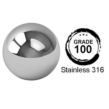 14mm Diameter Grade 100 AISI316 Stainless Steel Balls