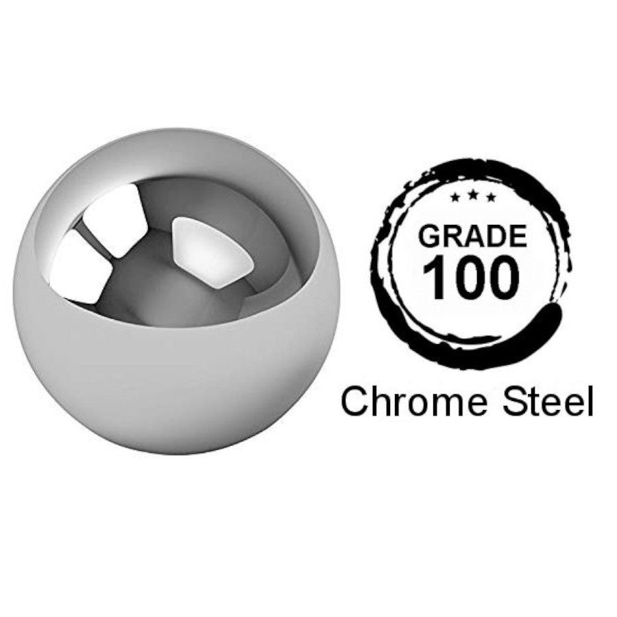 1/8 Inch Diameter Grade 100 Hardened 52100 Chrome Steel Balls