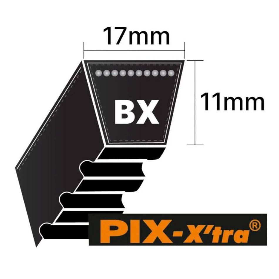 BX53.5 PIX Cogged V Belt