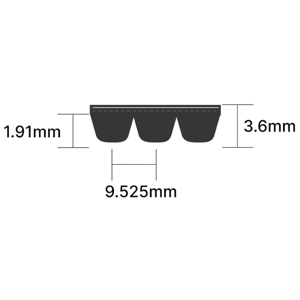 255L025 PIX Imperial Timing Belt