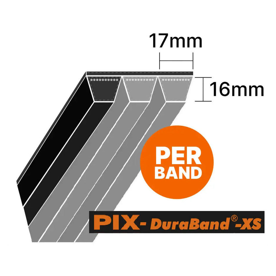 SPC6700 PIX Banded Belt SPC Section V Belt