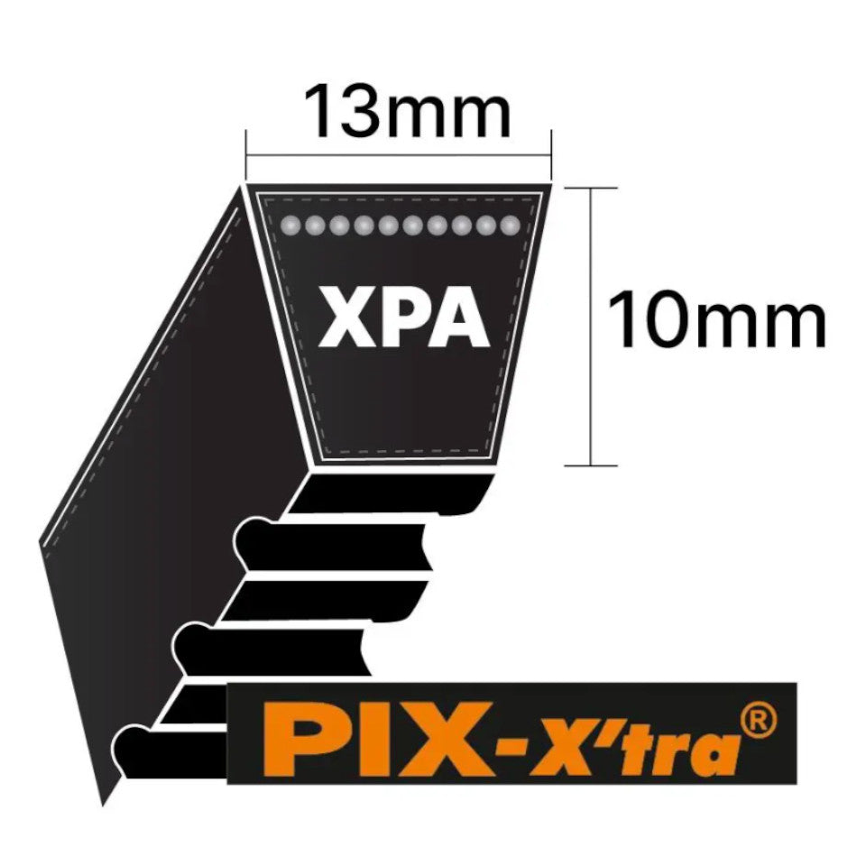 XPA3550 PIX Cogged Wedge Belt