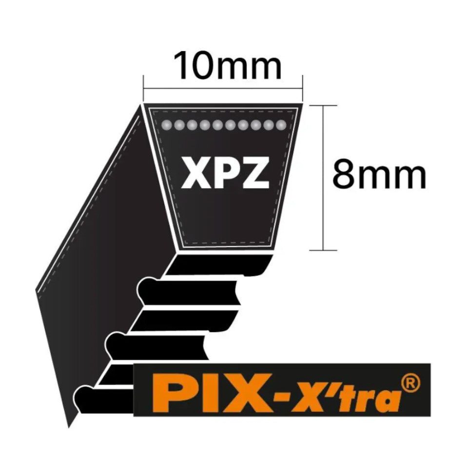 XPZ1010 PIX Cogged Wedge Belt