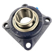 RHP 4 Bolt Cast Iron Flange Bearing Unit 25mm Bore