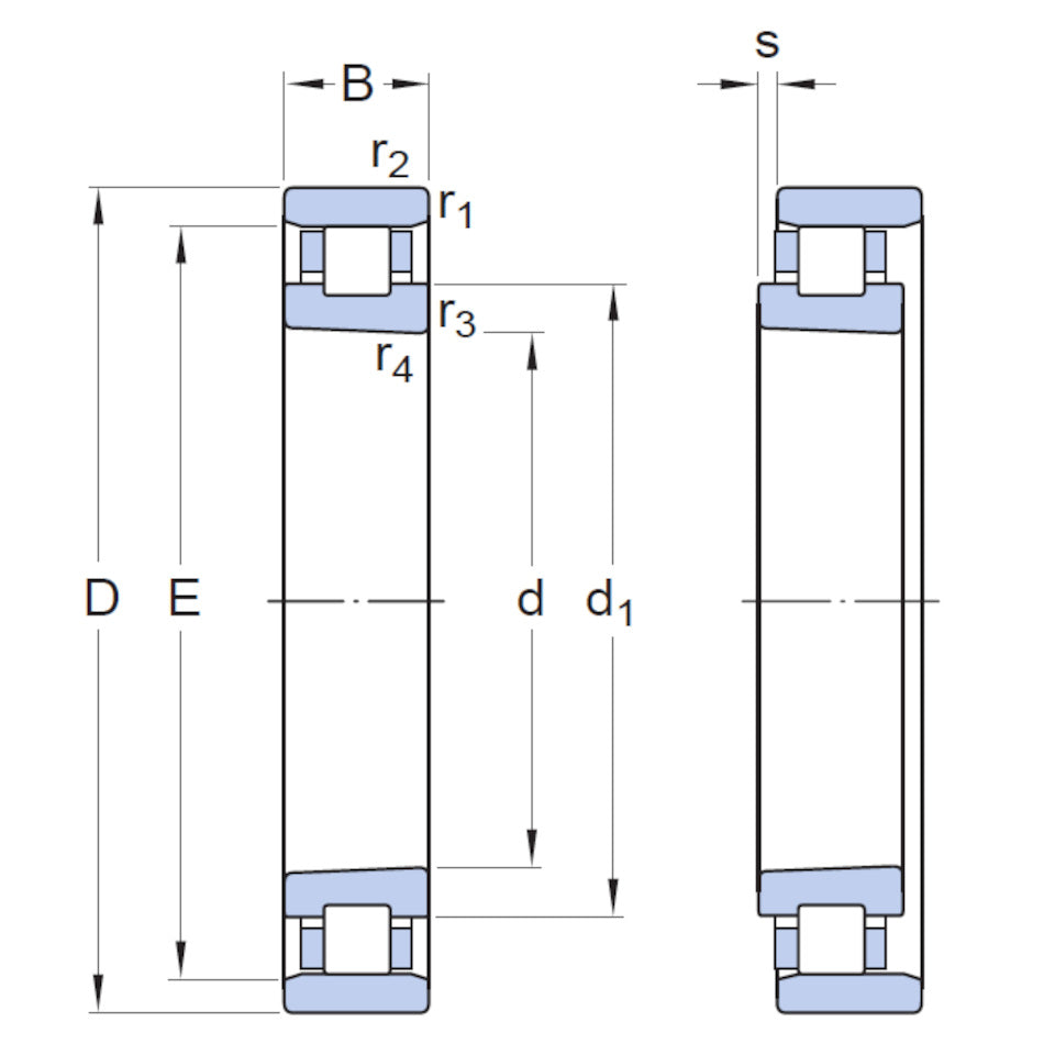 N1010KPHA/SP SKF Super Precision Single Row Cylindrical Bearing 50x80x16mm