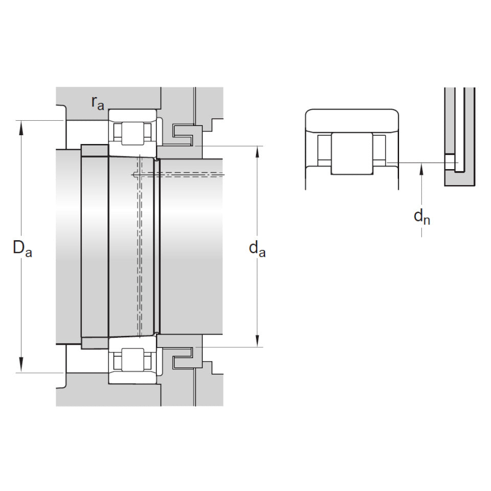 N1008KPHA/SP SKF Super Precision Single Row Cylindrical Bearing 40x68x15mm