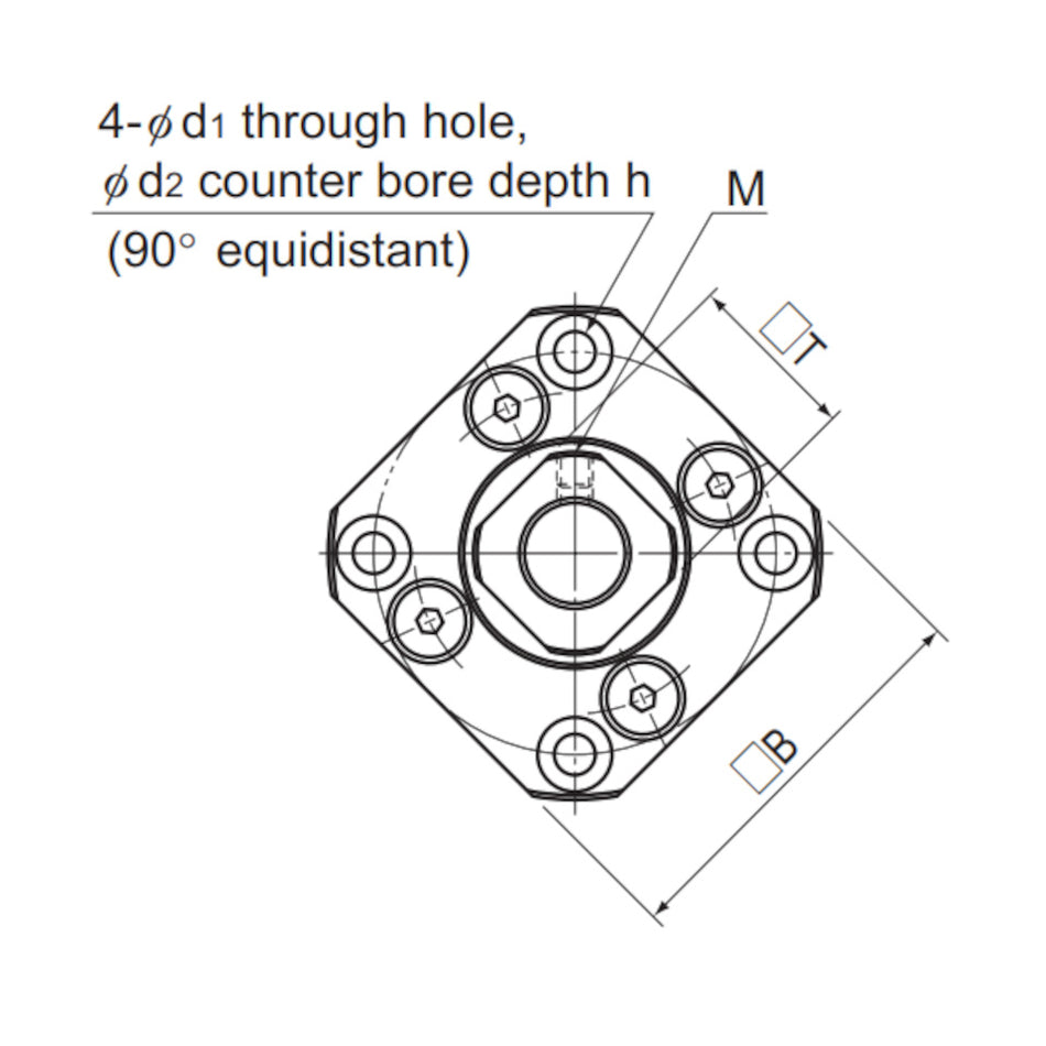 FK30 THK Ball Screw Support Unit