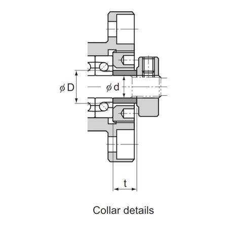 FK8 THK Ball Screw Support Unit