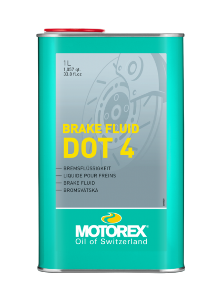 Motorex Dot 4 Brake Fluid Silver/Green 1 Litre
