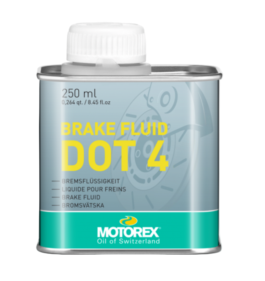 Motorex Dot 4 Brake Fluid Silver/Green 250ml