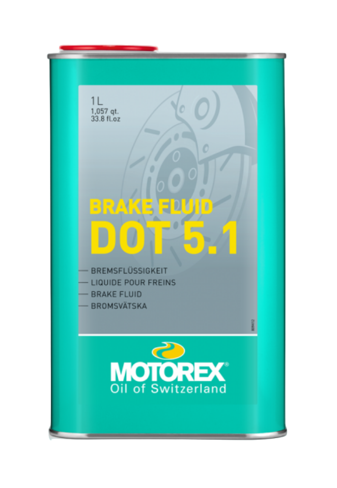 Motorex Dot 5.1 Brake Fluid Silver/Green 1 Litre