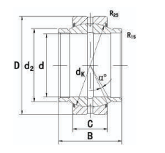 Dunlop Spherical Plain Bearing Steel/PTFE