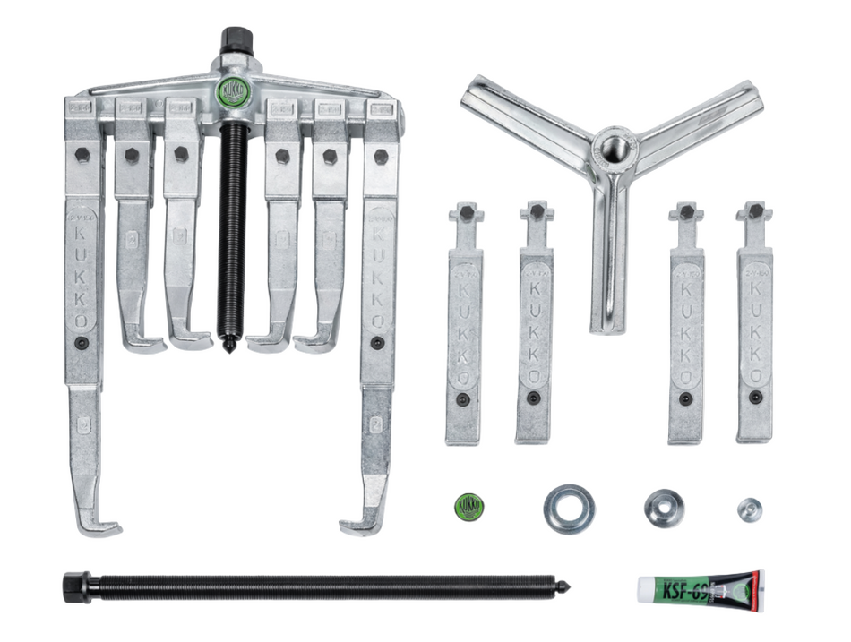 K-2030-20 Kukko Set of Universal 2 and 3-Jaw Pullers