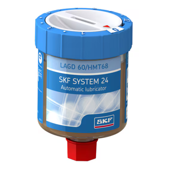 SKF LAGD60/HMT68 Automatic Lubricator with LHMT68 High Performance Industrial Chain Oil, 60ml