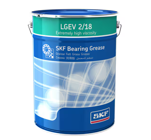 SKF LGEV2 Extremely High Viscosity Bearing Grease with Solid Lubricants 18 Kg Pail