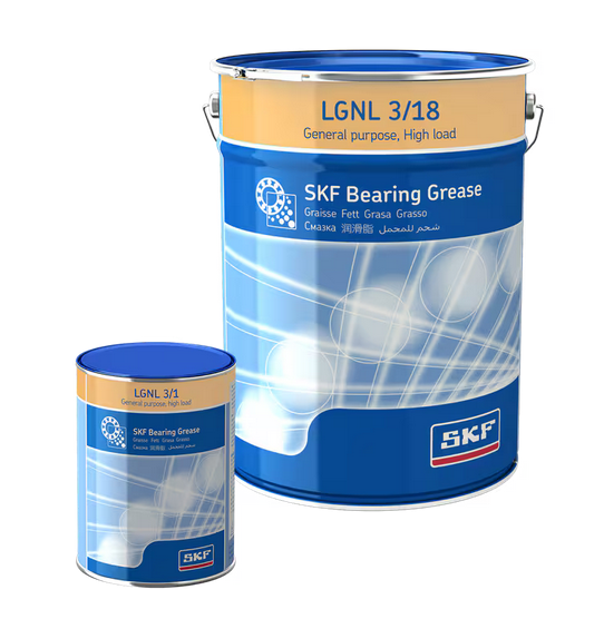 SKF LGNL3 General Purpose High Load Industrial Bearing Grease 1 Kg Can - 1-2 Working Days