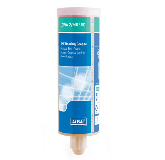 SKF LGWA2/MR380 TLMR Refill Cartridge, 380 ml with LGWA 2 Grease