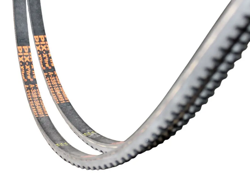 A-3381364M91 PIX John Deere (R82437) Lawn & Garden Belt, Effective Length 1000 mm (38.5 inch) - Set of 2 Belts