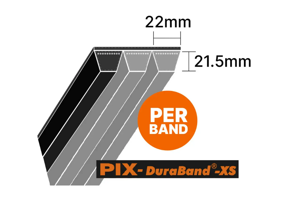 PIX Banded Belt SPC Section V Belt