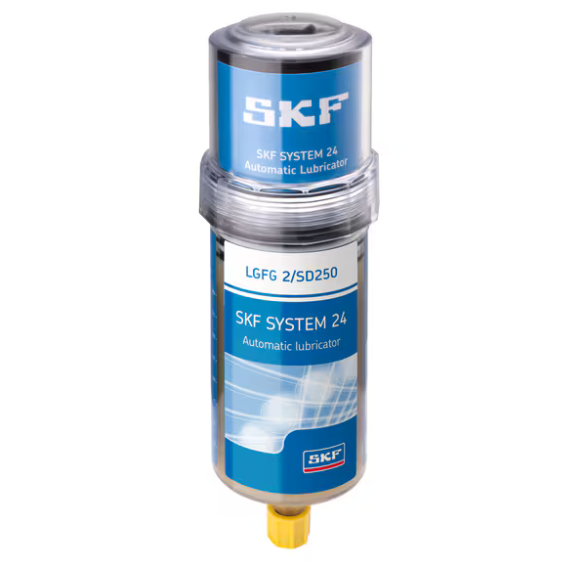 SKF TLSD250/FG2 Automatic Lubricator with 250ml LGFG2 Grease - Delivery 1-2 Working Days