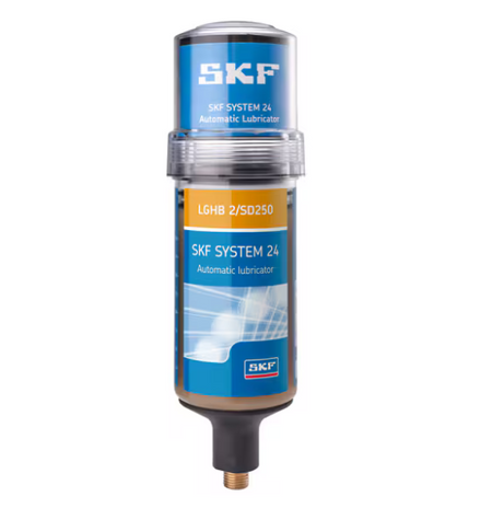 SKF TLSD250/HB2 Automatic Lubricator with 250ml LGHB2 Grease - Delivery 1-2 Working Days